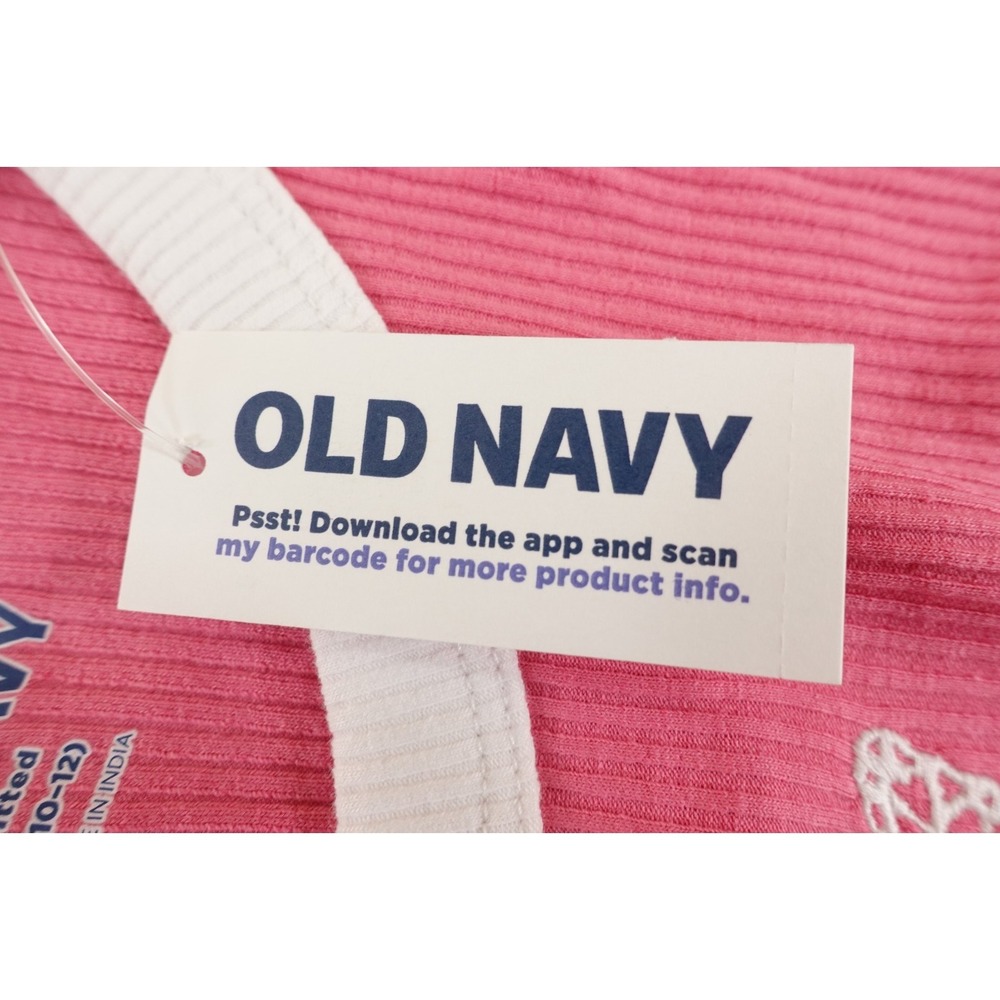 Old Navy Girls Size Large (10-12) Colorful Printed Tank Top & Tee 3 Pieces NWT - Picture 11 of 16